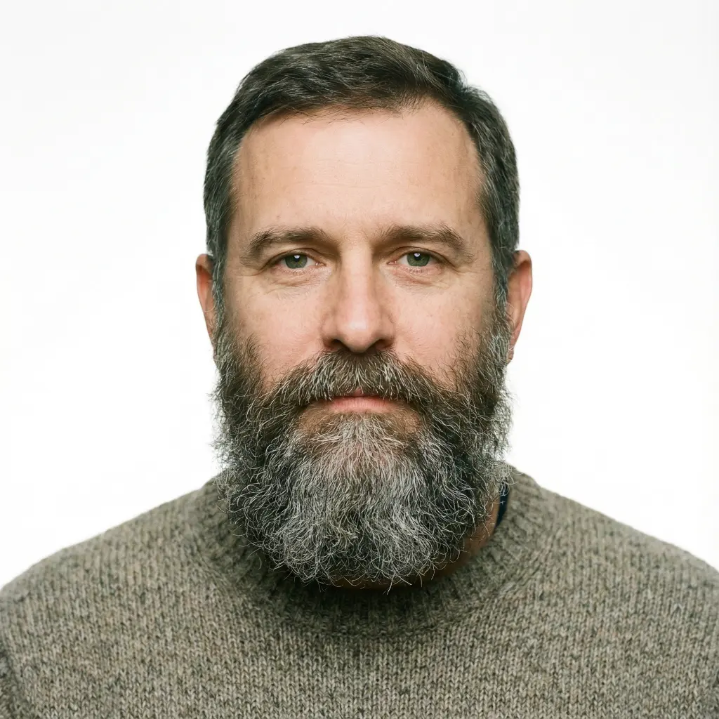 AI Beard Remover – Instantly Smooth Facial Skin input photo example