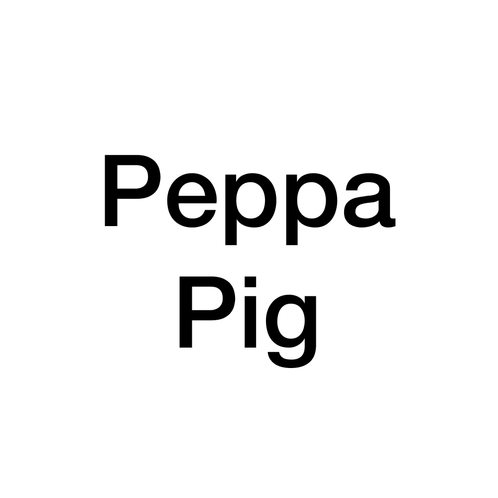 Free AI Peppa Pig-Style Font Generator input photo example