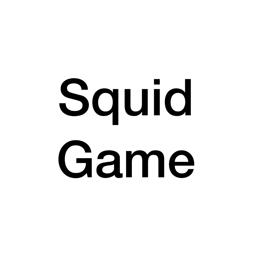 Free AI Squid Game-Style Font Generator input photo example