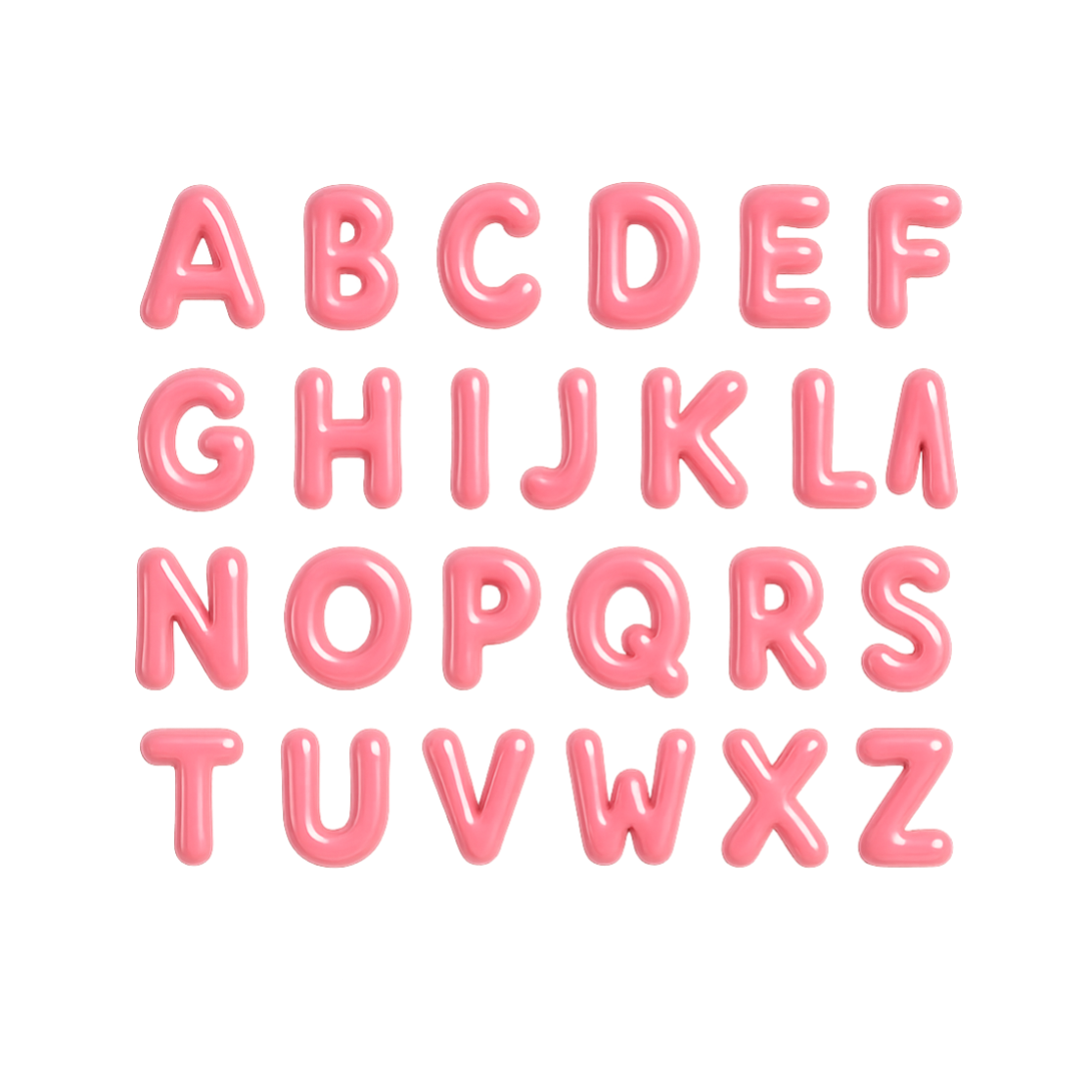 AI Glossy Bubble Text Effect Generator input photo example