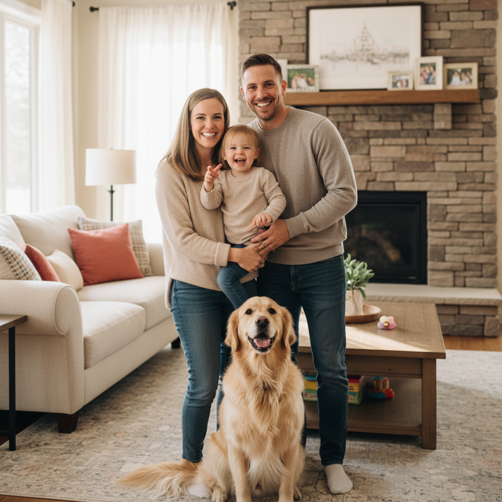 Turn Your Photos into AI-Powered Christmas Cards input photo example