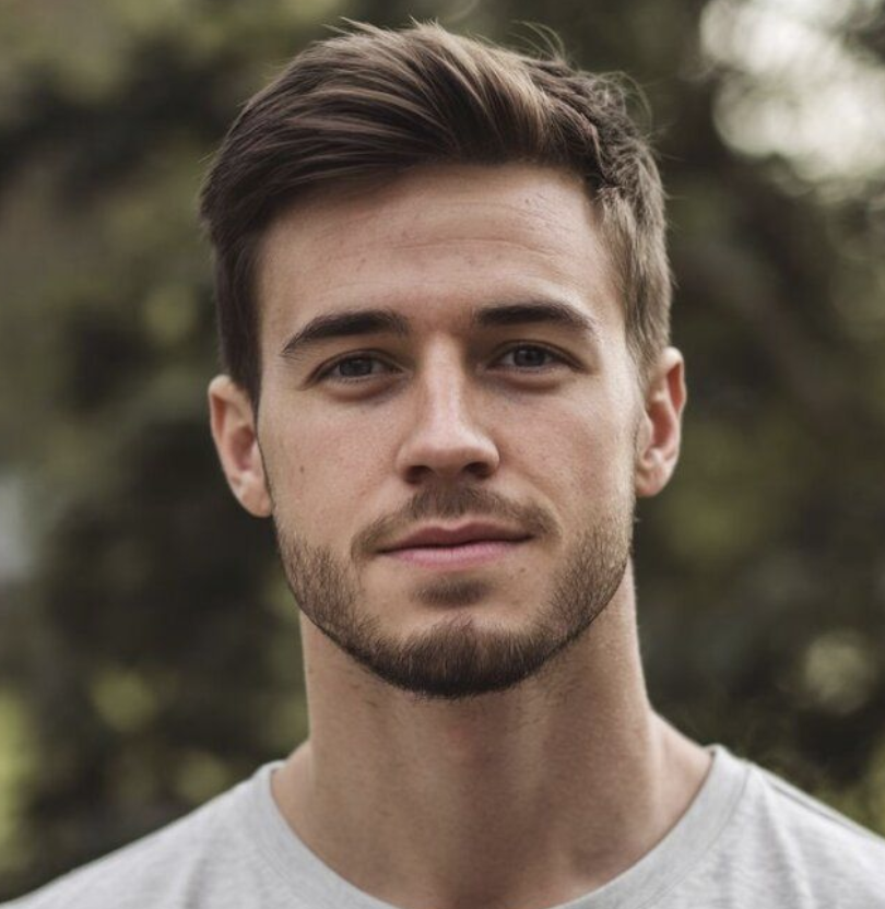 Find Your Perfect Hairstyle With AI input photo example