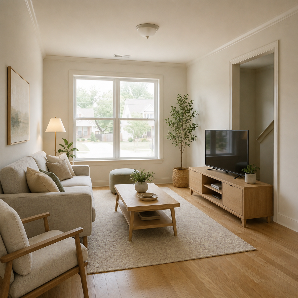AI Virtual Staging Generator for Real Estate Listings result example