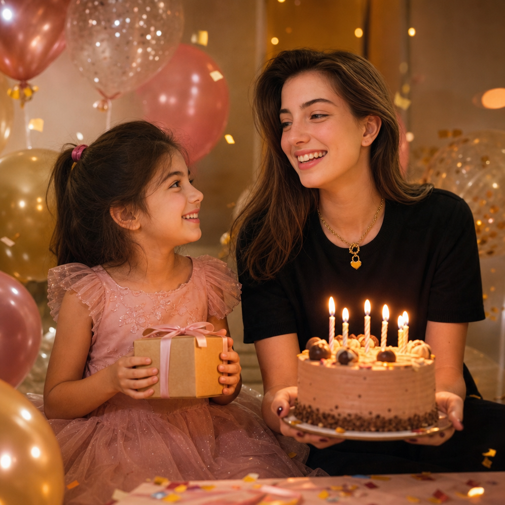 Free AI Birthday Then & Now Generator result example