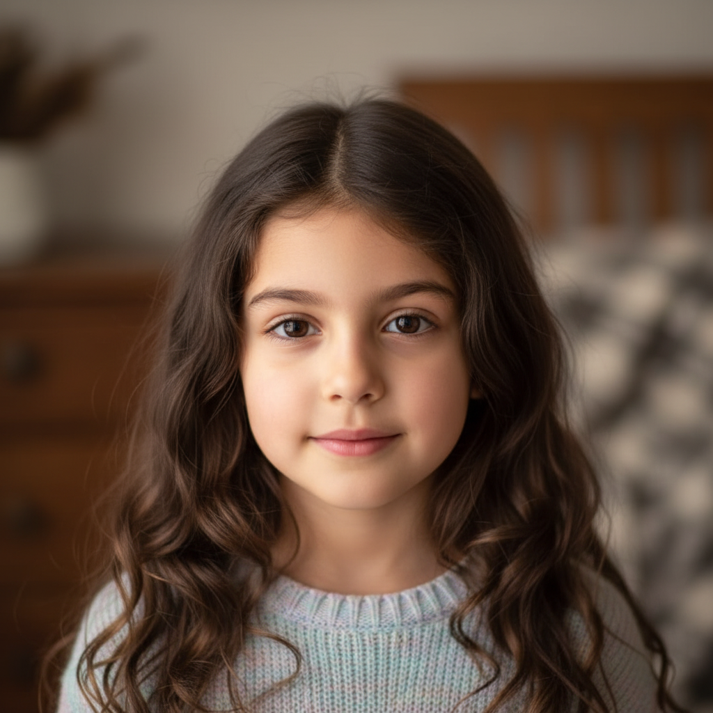Free AI Child Generator – See Your Future Child result example